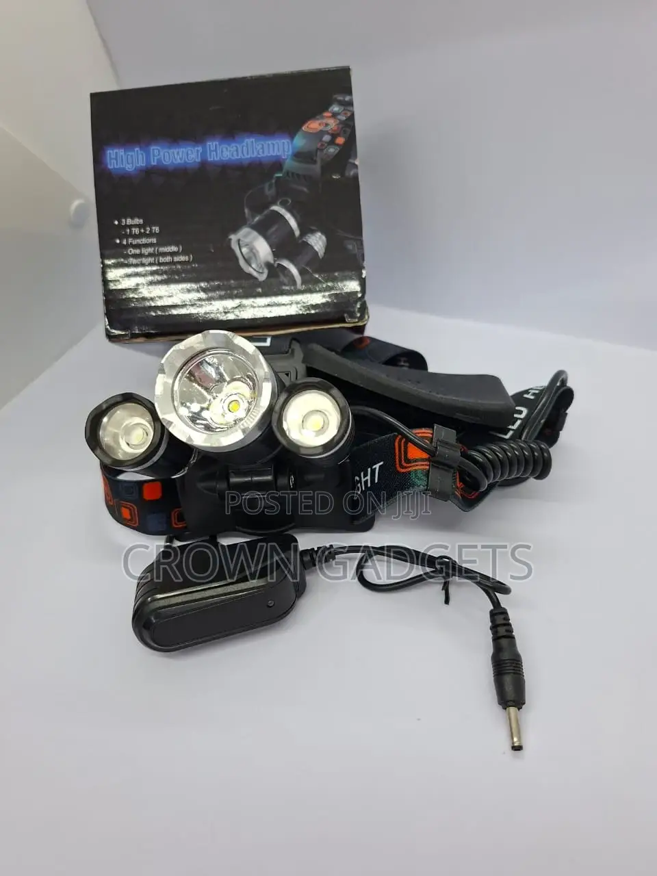 Multi-Mode Led Headlamp – Bright Zoomable Flashlight