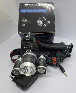 Led Headlight Torch – 4 Modes, Rechargeable, Super Bright - main view