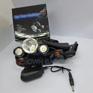 Led Headlight Torch – 4 Modes, Rechargeable, Super Bright