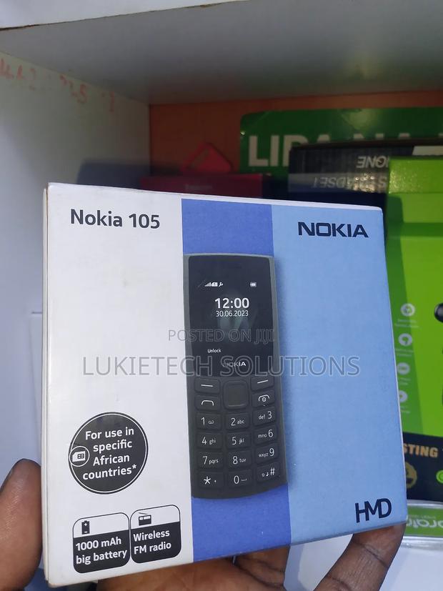 New Nokia 105 Black - thumbnail 3