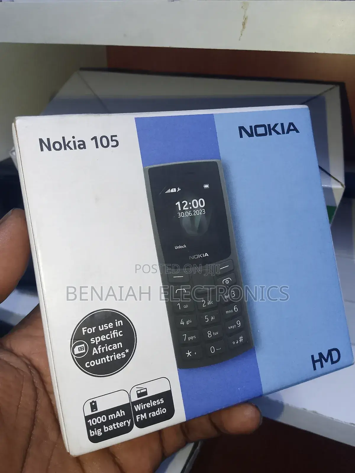 New Nokia 105 Black