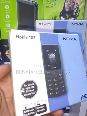New Nokia 105 Black