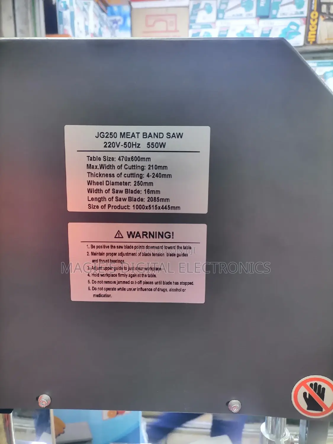 Highly Available 550w Bone Saw Machine 2 in 1