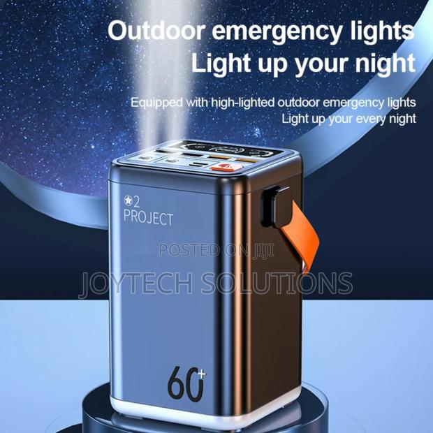 O2 Project Power Bank 60000mah Backup Battery