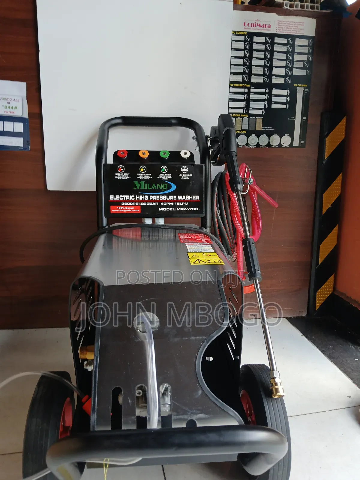 Electric Pressure Washer 3600 Psi.