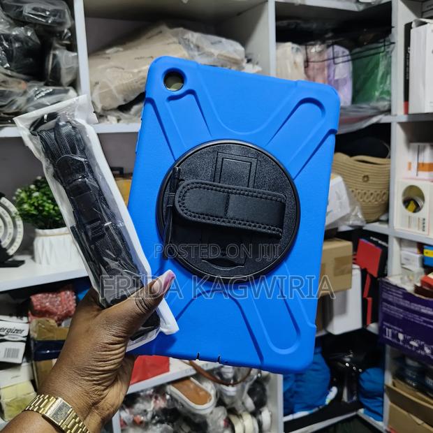 Samsung Galaxy Tab A9 Plus Blue Rugged Back Cover - thumbnail 2