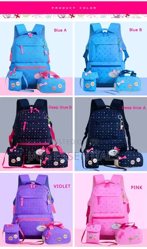 3 In 1 Kids School Bags