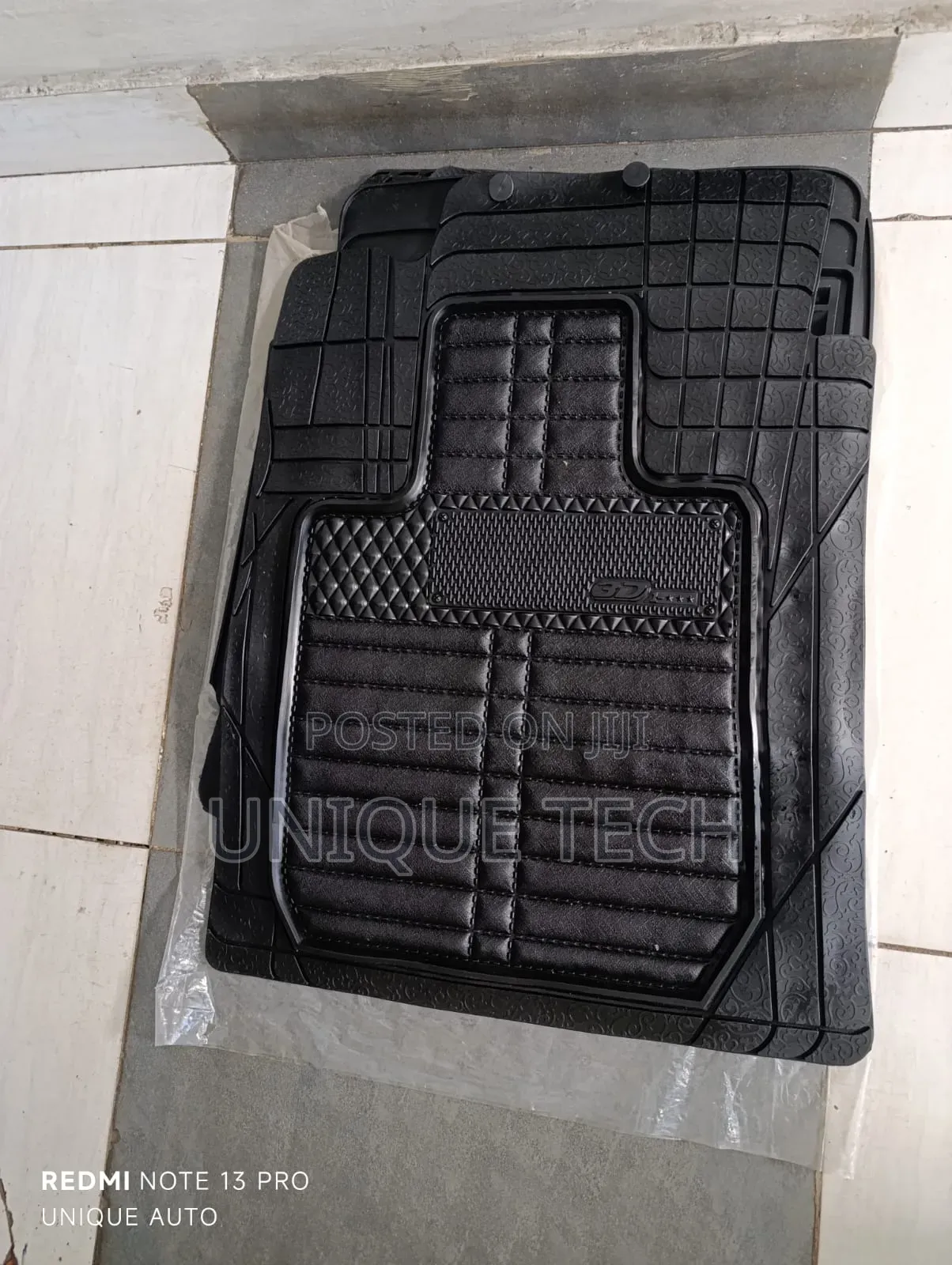 3d Heavy Duty Floor Mats / All-weather Rubber Set