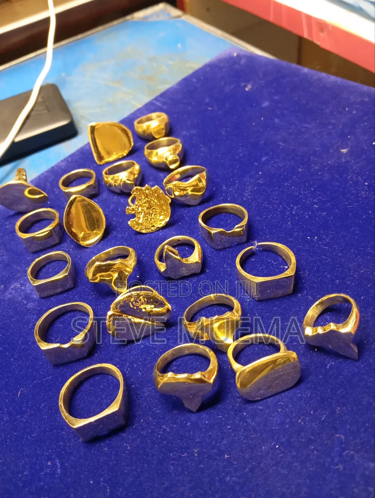 Pure Brass Rings.