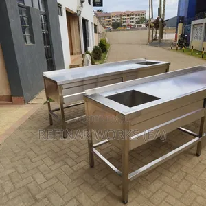 Professional-Grade Stainless Steel Shelving Tables
