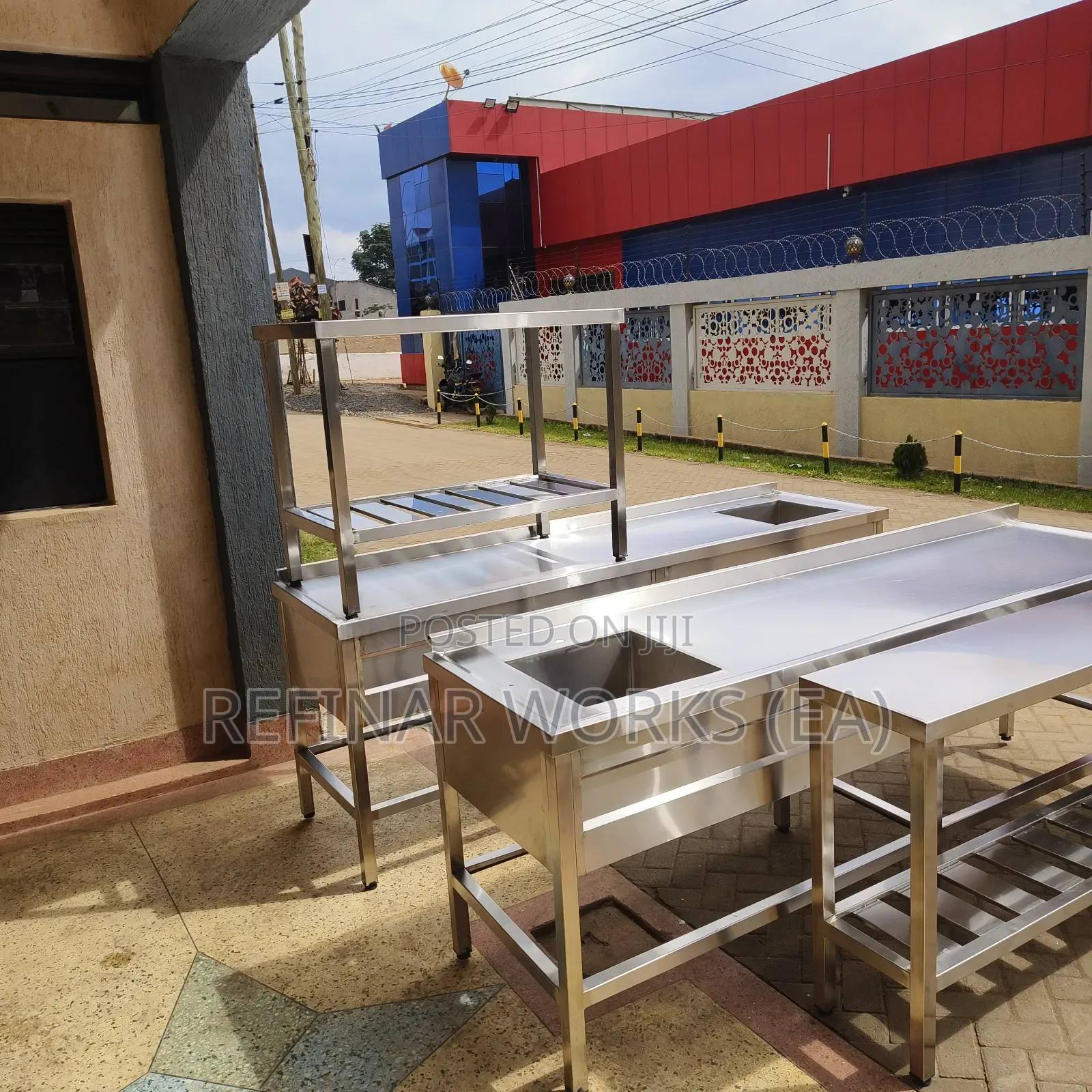 Professional-Grade Stainless Steel Shelving Tables
