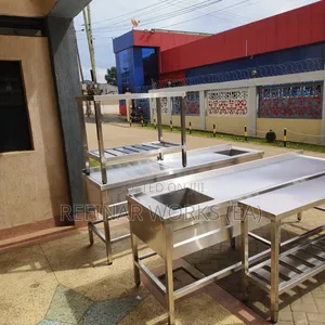 Professional-Grade Stainless Steel Shelving Tables