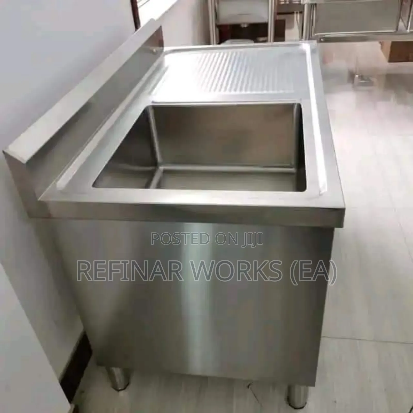 Stainless Steel Food Industry Worktops Utilities