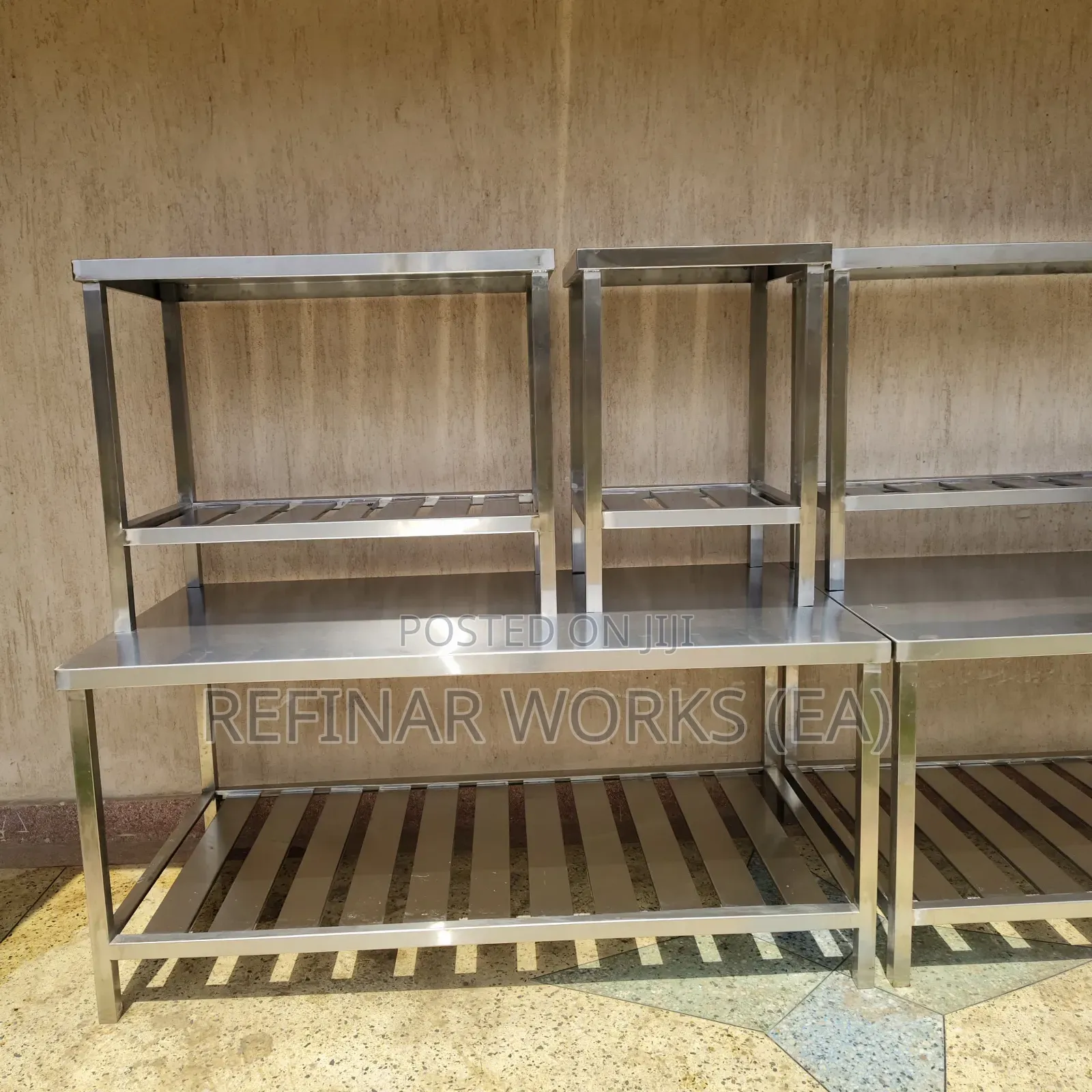 Stainless Steel Fixtures for Kitchens, Cafes, and Clinics