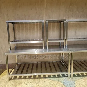 Stainless Steel Fixtures for Kitchens, Cafes, and Clinics