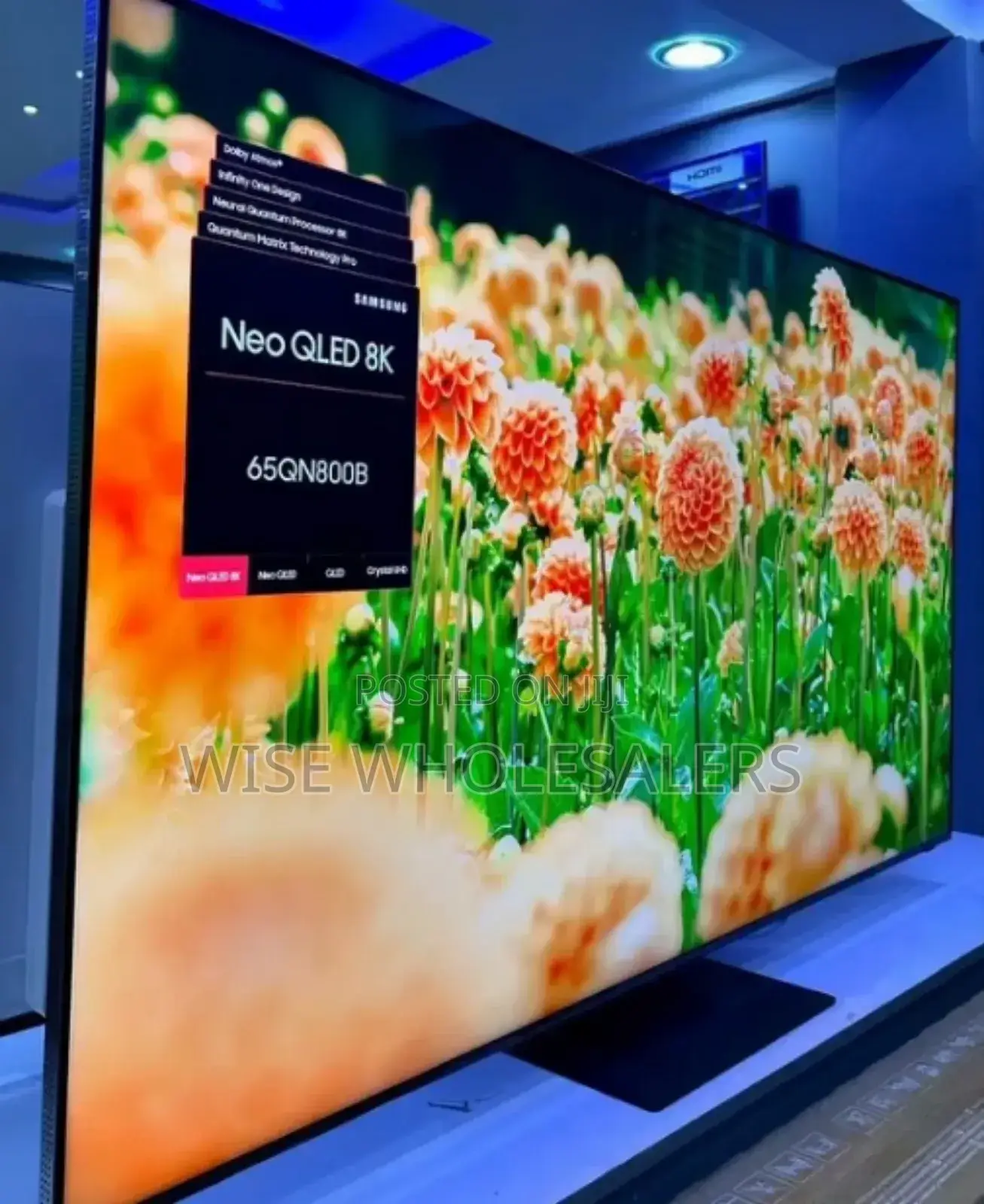 Samsung 65" Qn800d Neo Qled 8k Hdr Smart Tv