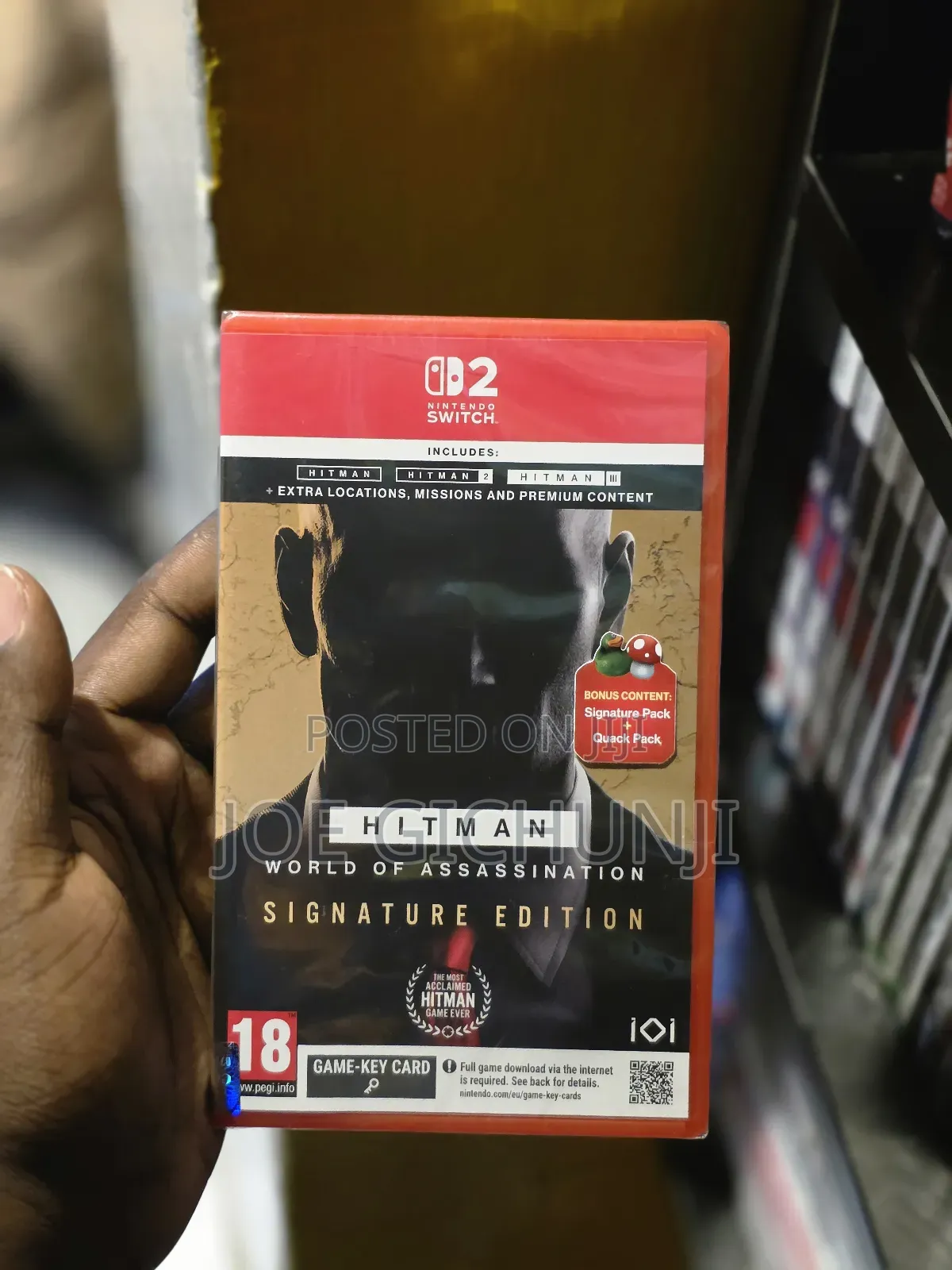 Hitman World of Assassination Signature Edition (Switch 2)