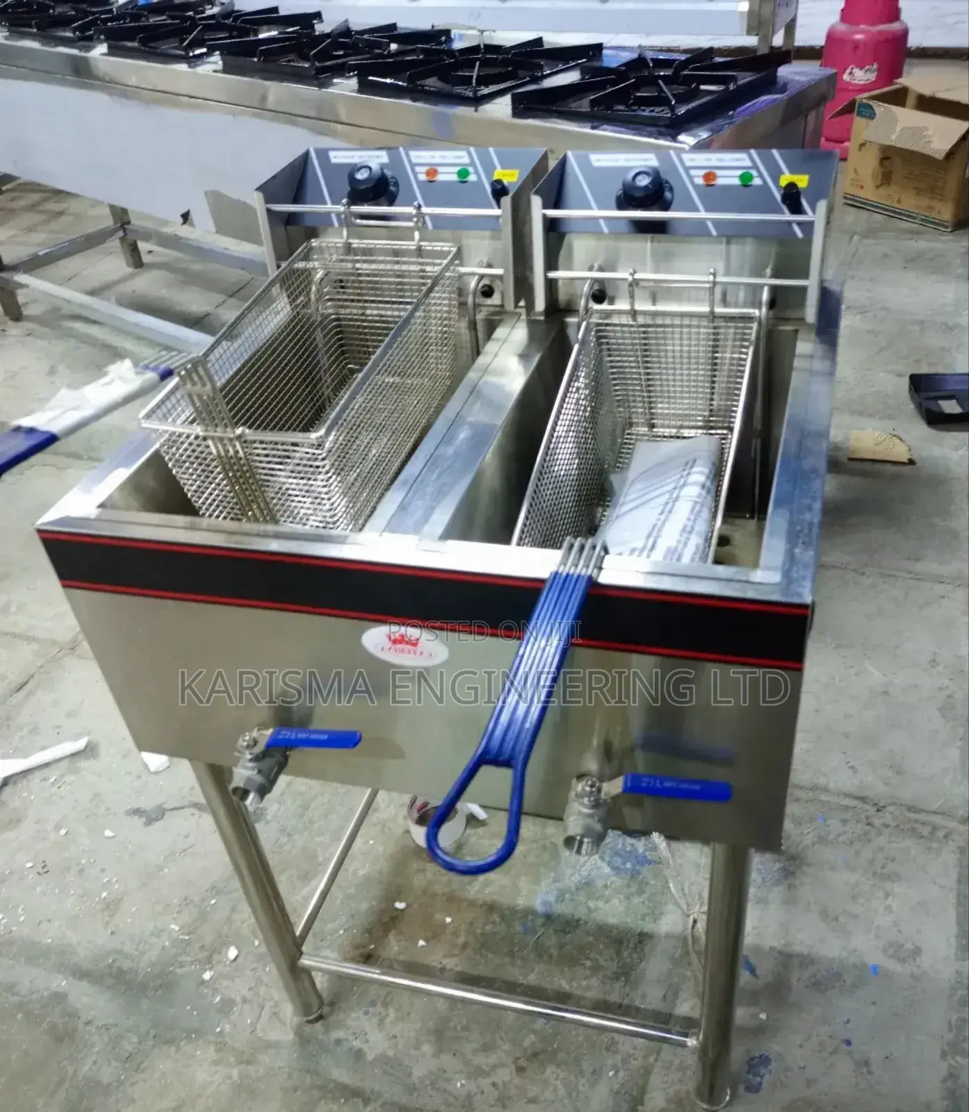 High Quality Caterina Double Fryer
