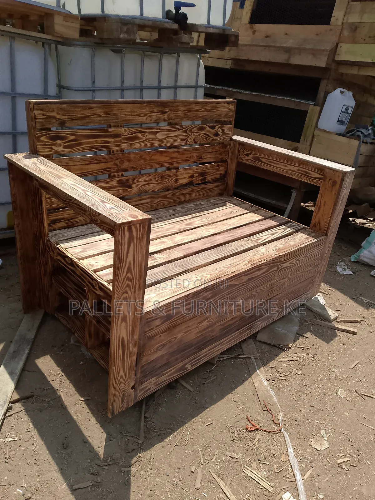 Two Seater Pallet Seat