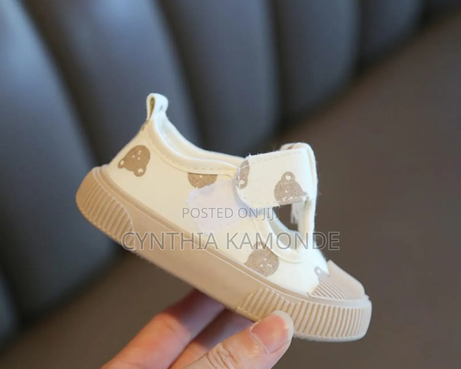 Shades: Cream , Black Kids Shoes