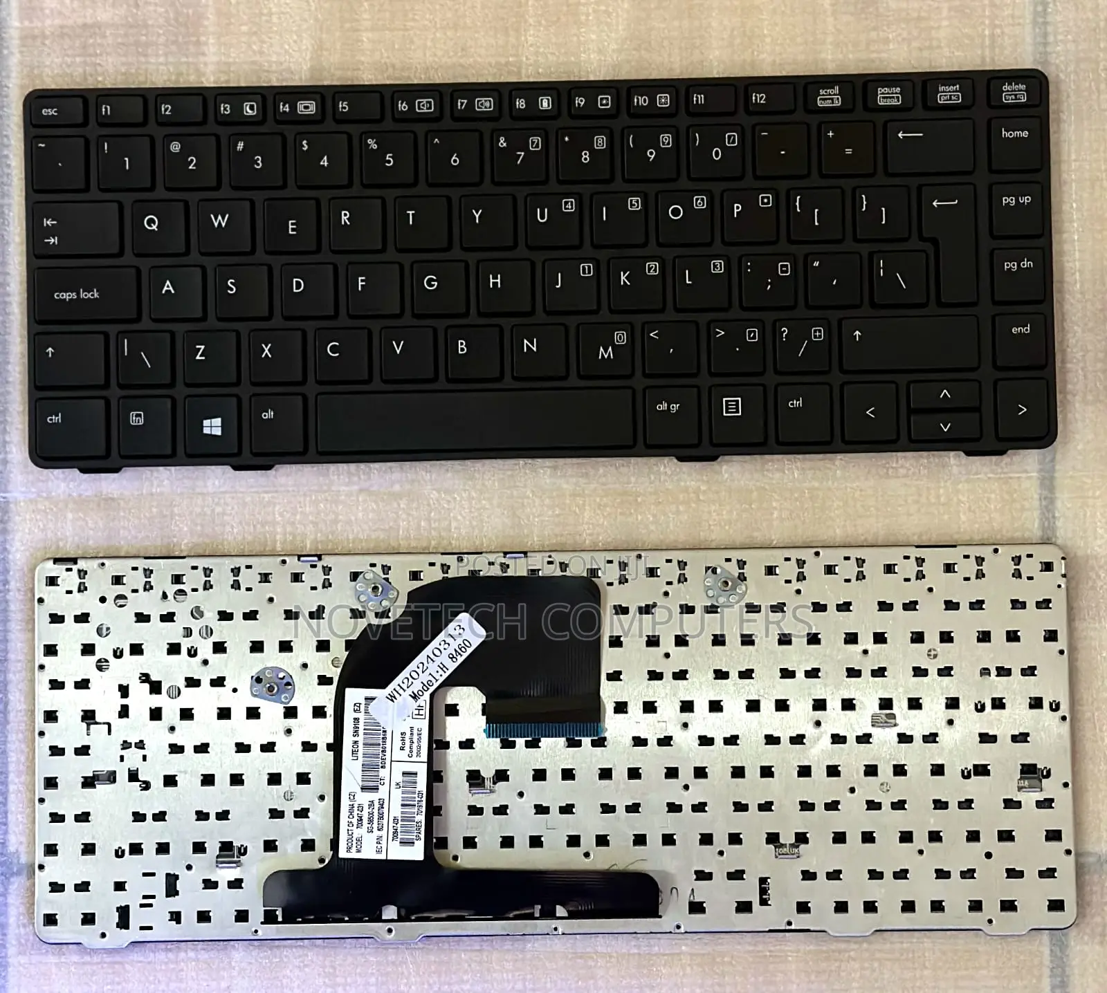 Hp 8460p 8460w 8470p 8470w Laptop Keyboard