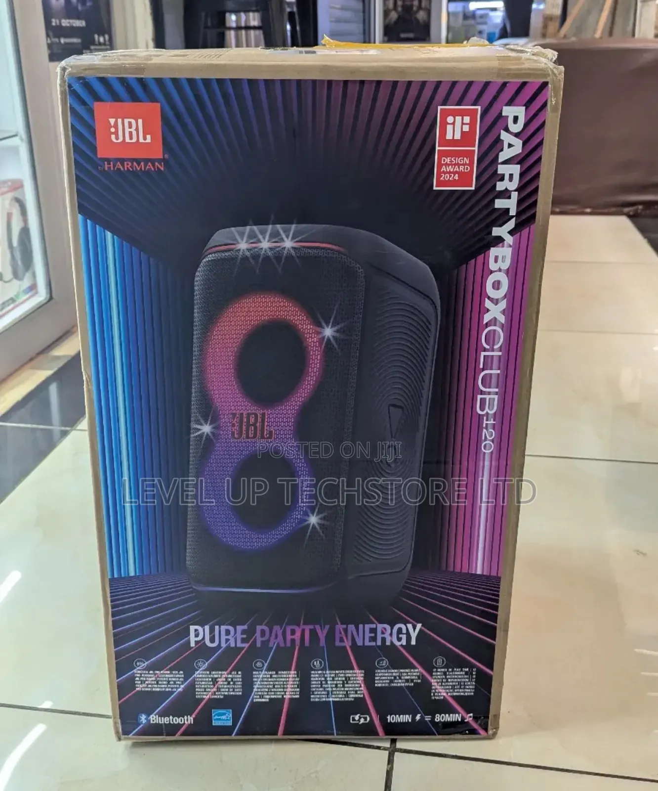 JBL Party Box Club 120 Portable Speaker