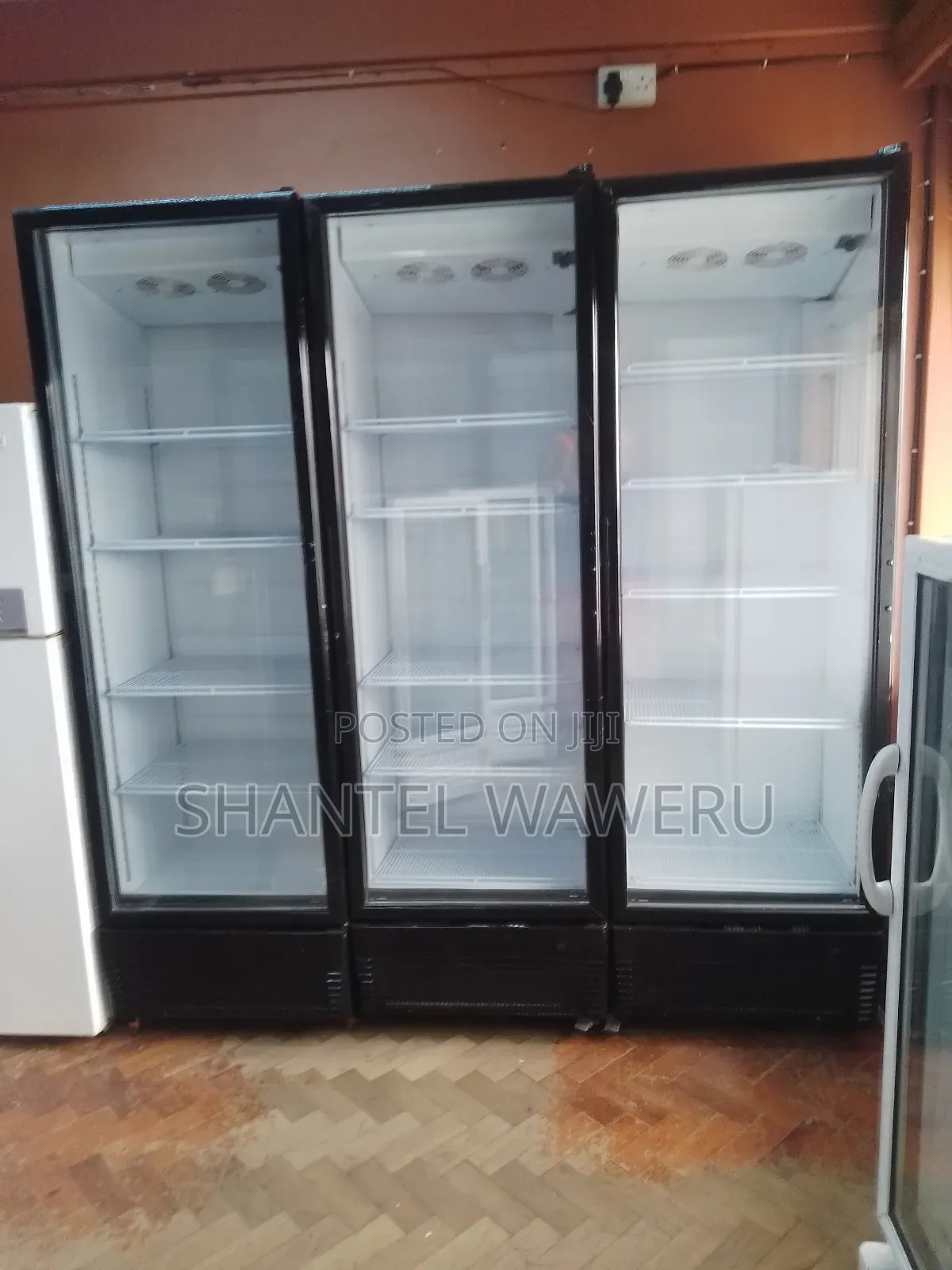 For Big Shops Premier Black Display Fridge