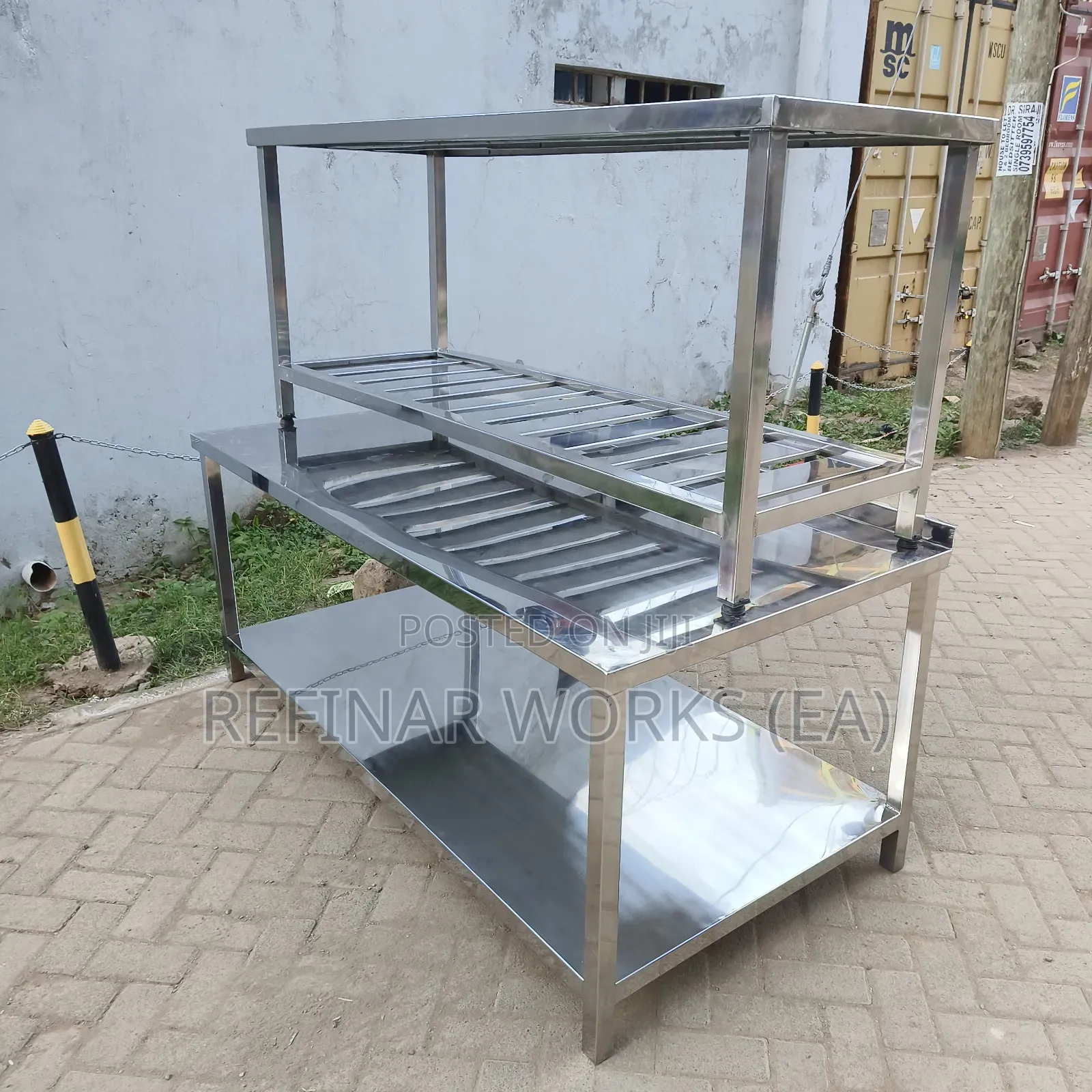 Stainless Steel Utilities for Food Healthcare Industries