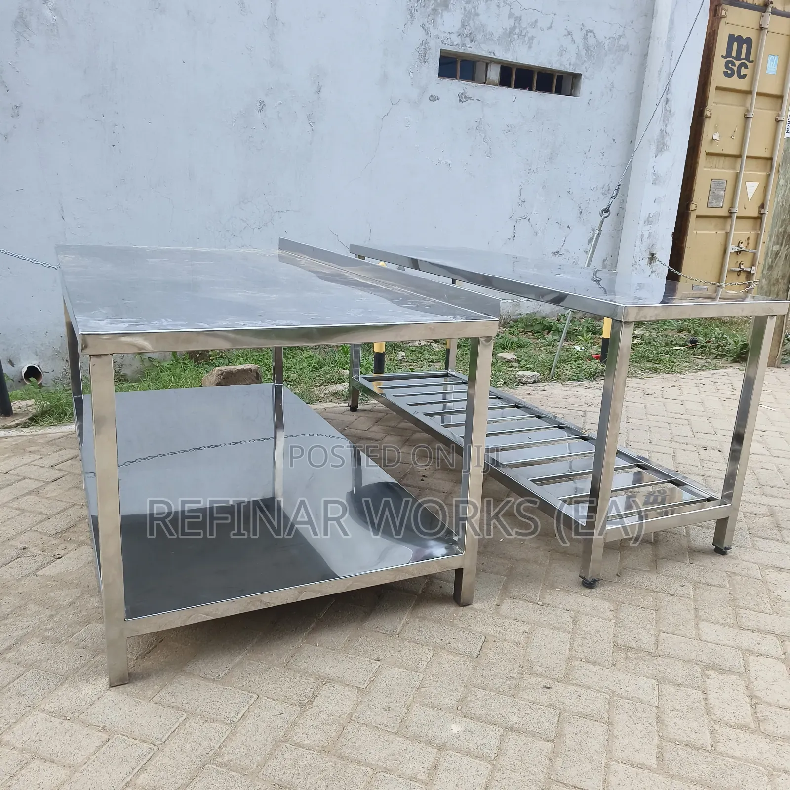 Stainless Steel Utilities for Food Healthcare Industries