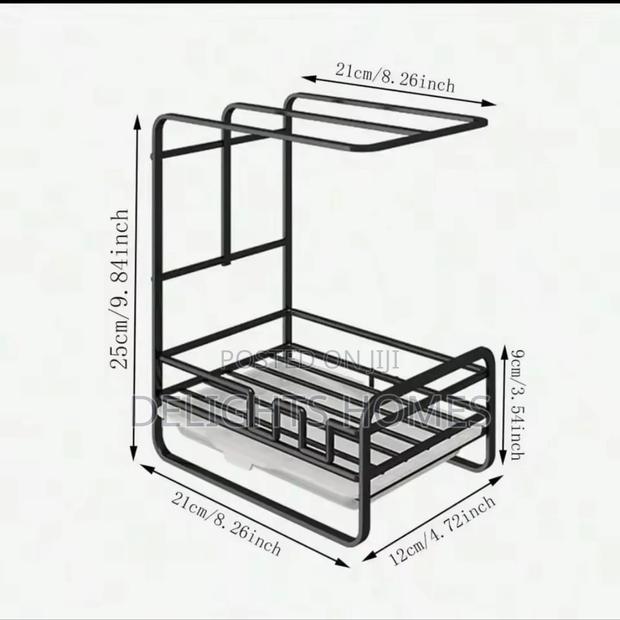Metallic Sink Caddy_nje - thumbnail 2