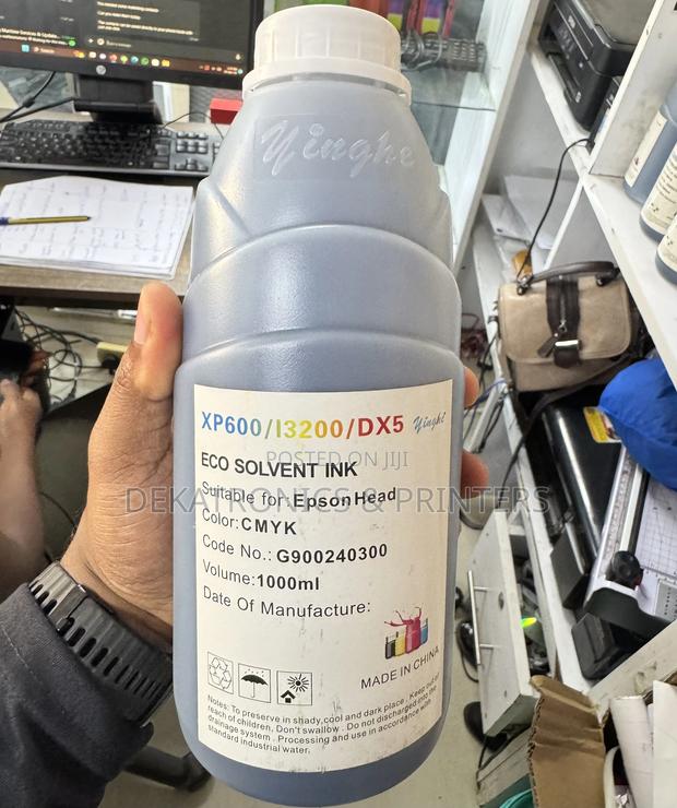 1 Litre Yinghe Large Format Black Ink - main view