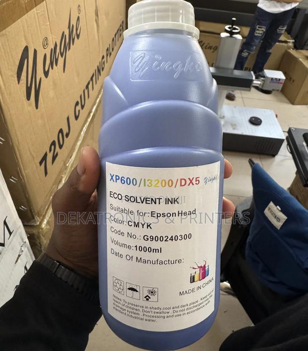 1 Litre Yinghe Large Format Cyan Ink - main view