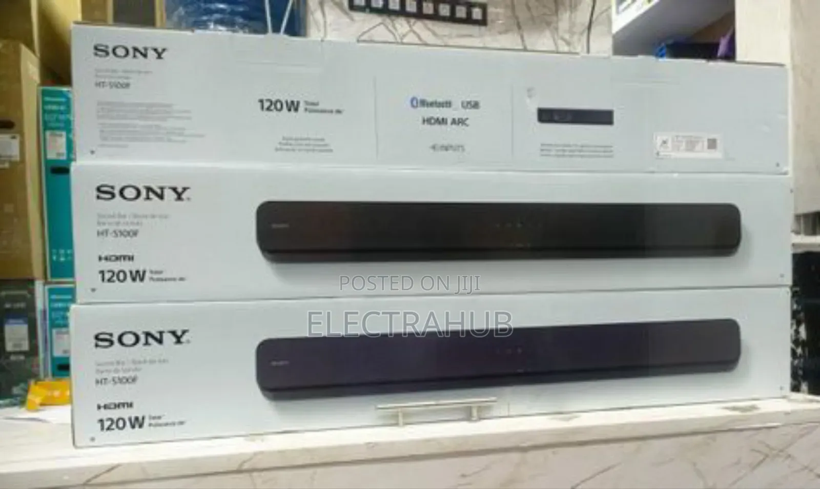 Sony Ht-S100f 120w Soundbar New Sealed in Shop
