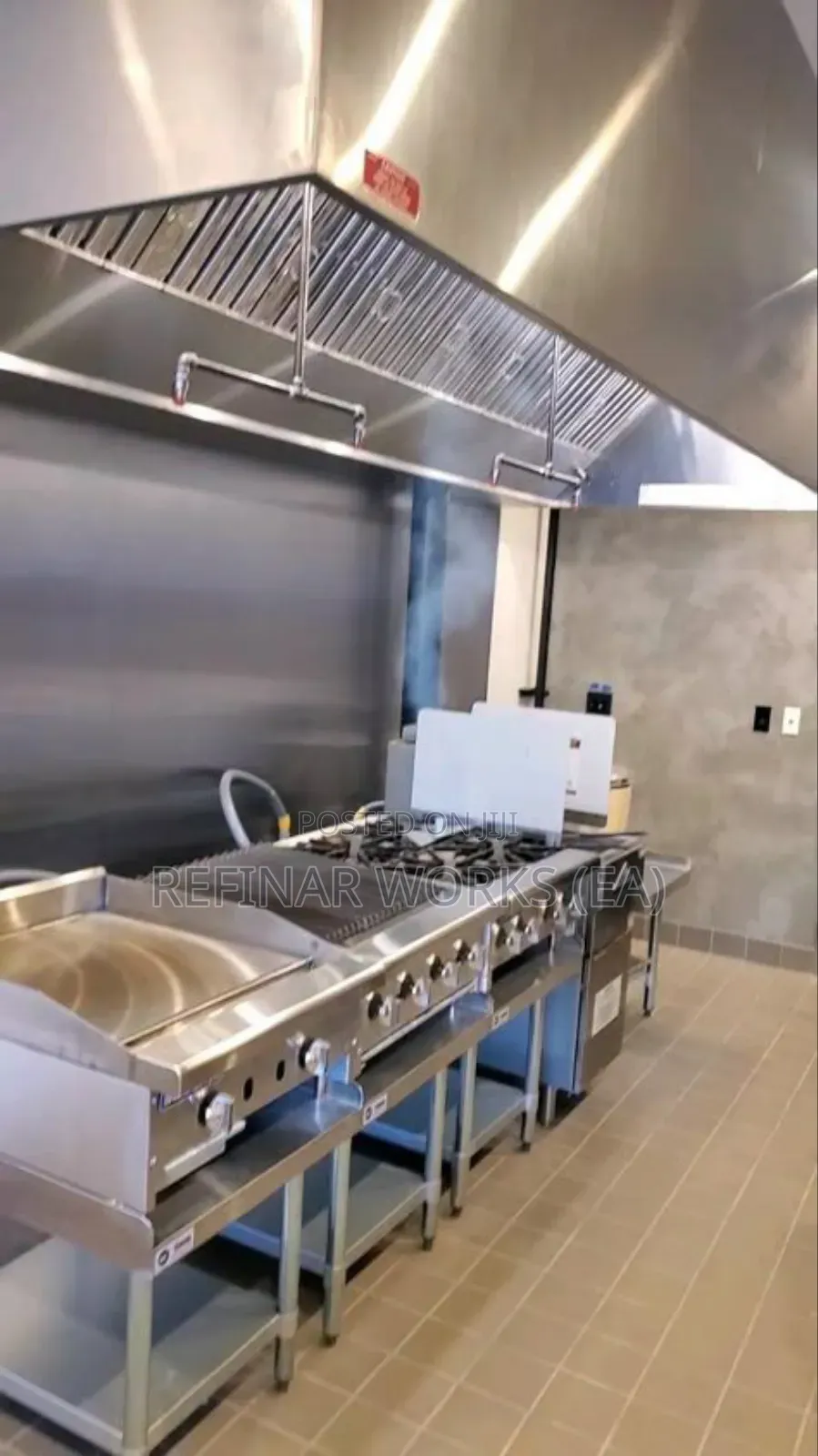 Custom Stainless Steel Kitchen Fixtures Catering Solutions
