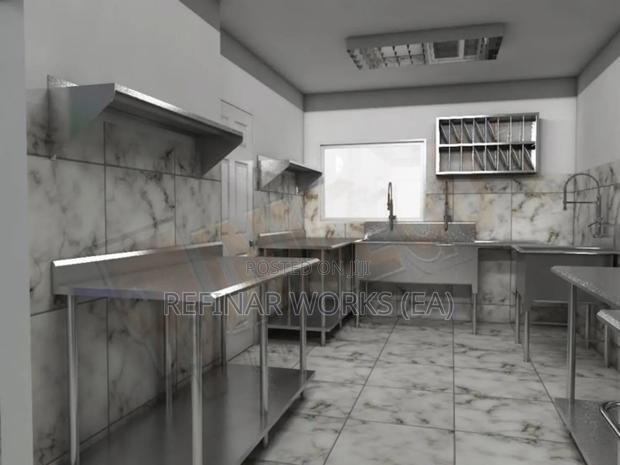 Custom Stainless Steel Kitchen Fixtures Catering Solutions - thumbnail 11