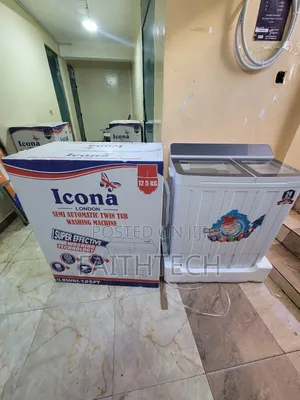 Icona 12.5kgs Twin Tub Washing Machine