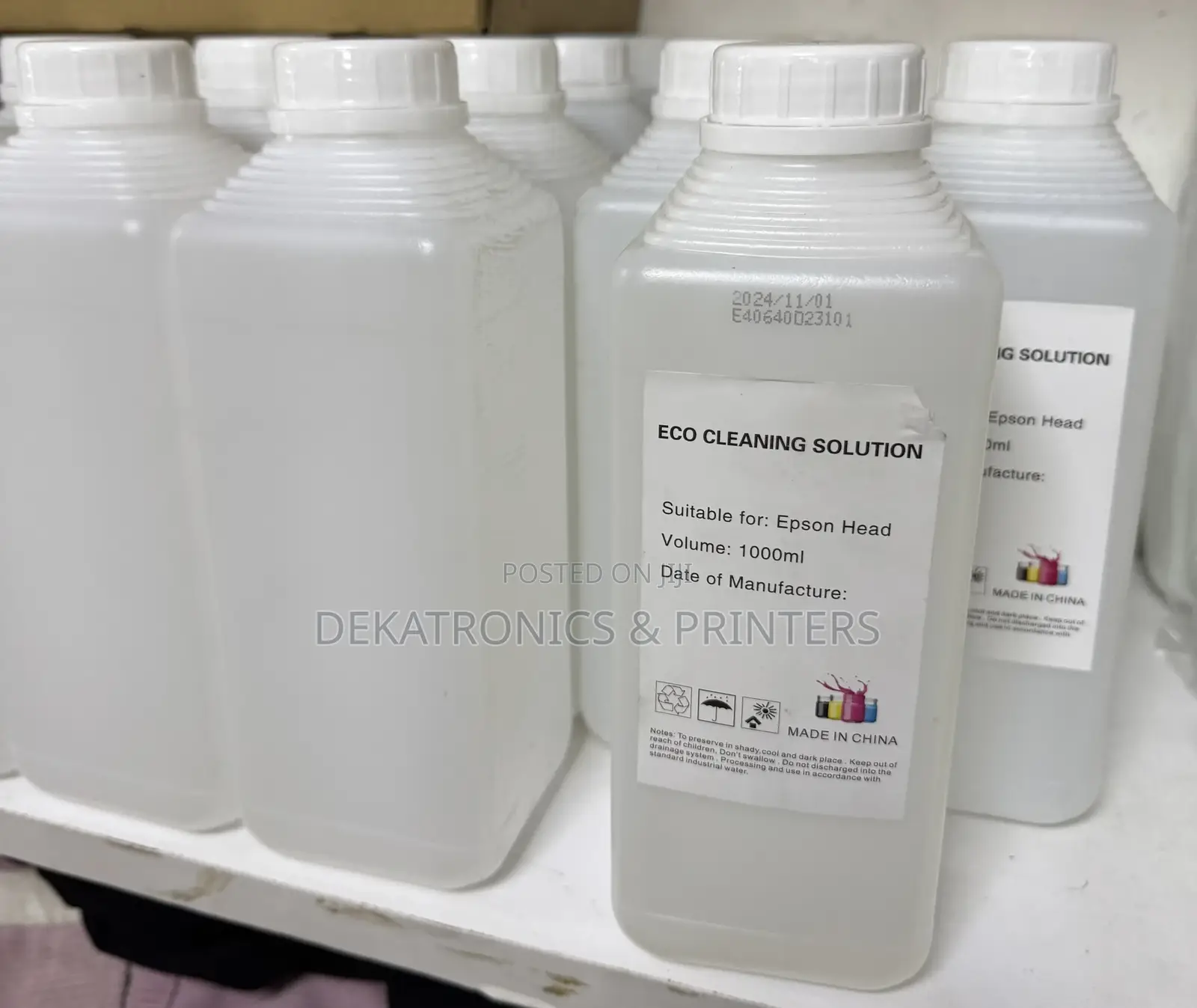 1 Litre Large Format Head Eco Cleaning Solution