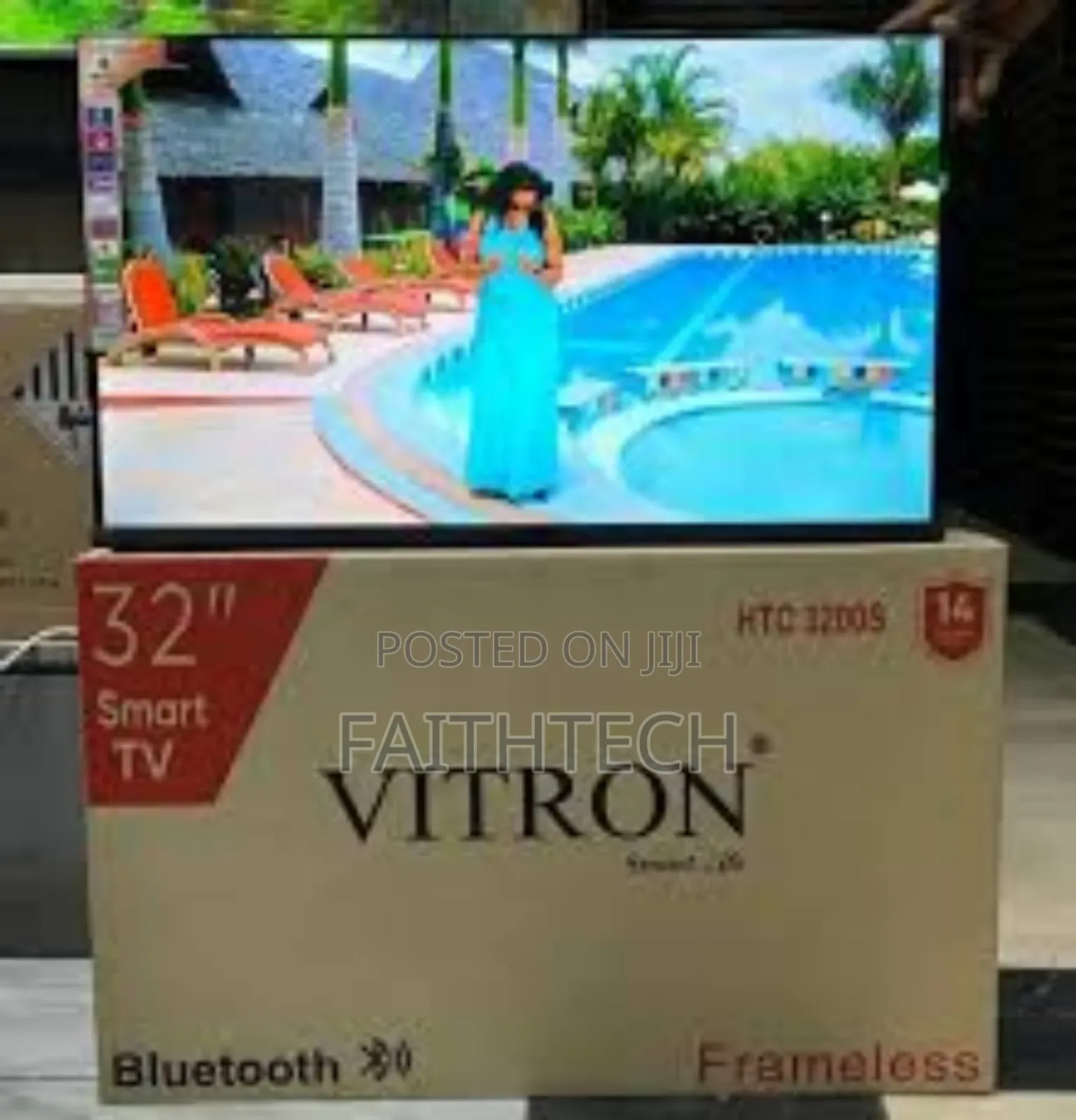 Vitron 32inches Smart Tv Frameless