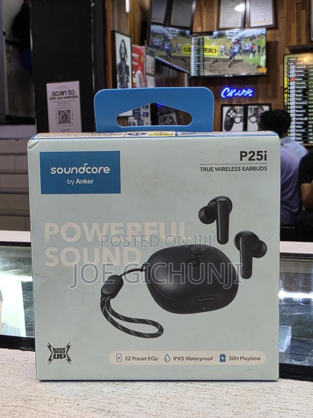 Anker Soundcore P25i True Wireless Earbuds – Black - main view