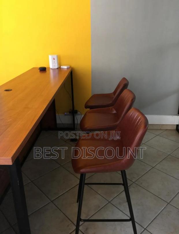 Brown Kitchen Stools - main view