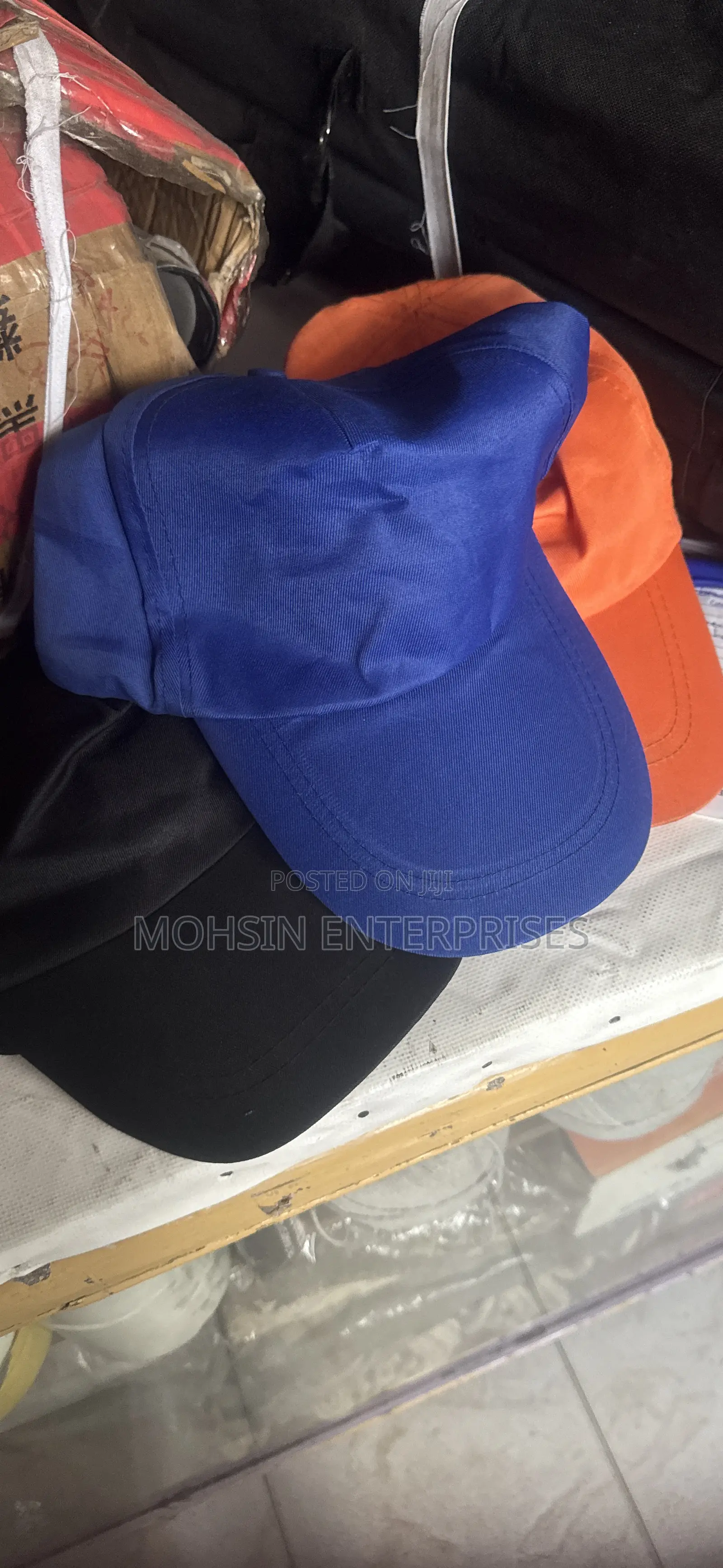 Lightweight Breathable Material Plain Caps for Branding