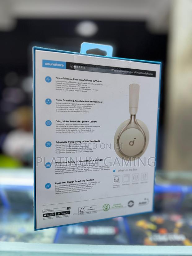 Gold Anker Space One Headphones - thumbnail 3