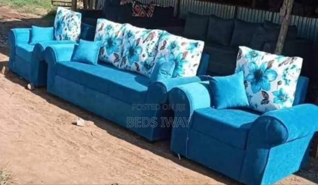 Blue Colour Sofaset - main view