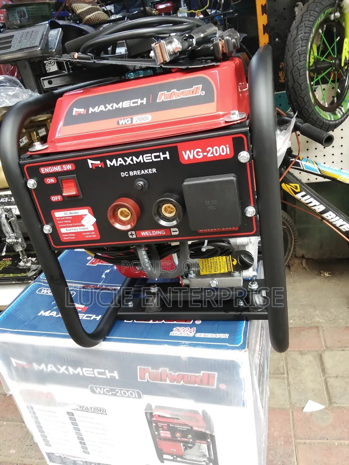 Maxmech Welding Generator 120ah