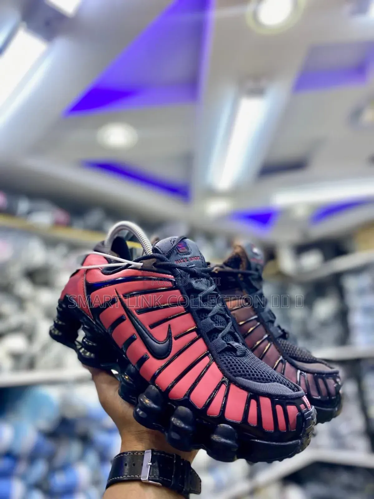 Nike Shox Thermal Creative* Blue Red Quality