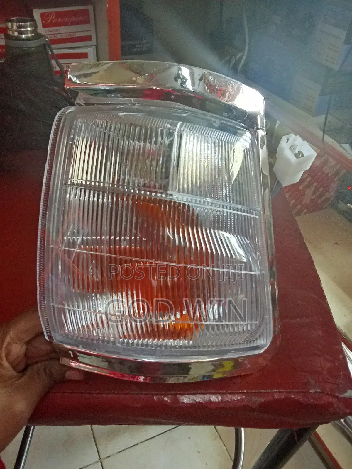 Corner Lamp Hilux Chrome