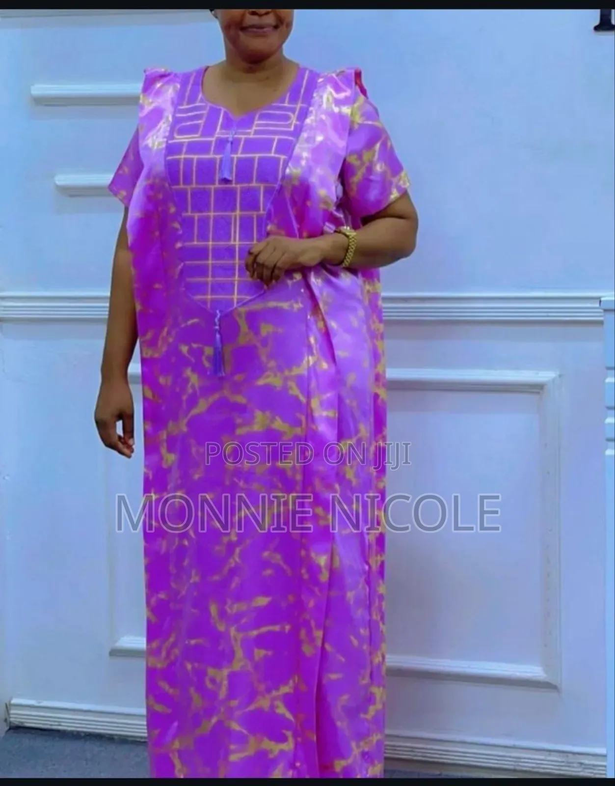 Classy Free Size Satin Dress