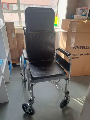 Wheelchair With Built-in Toilet