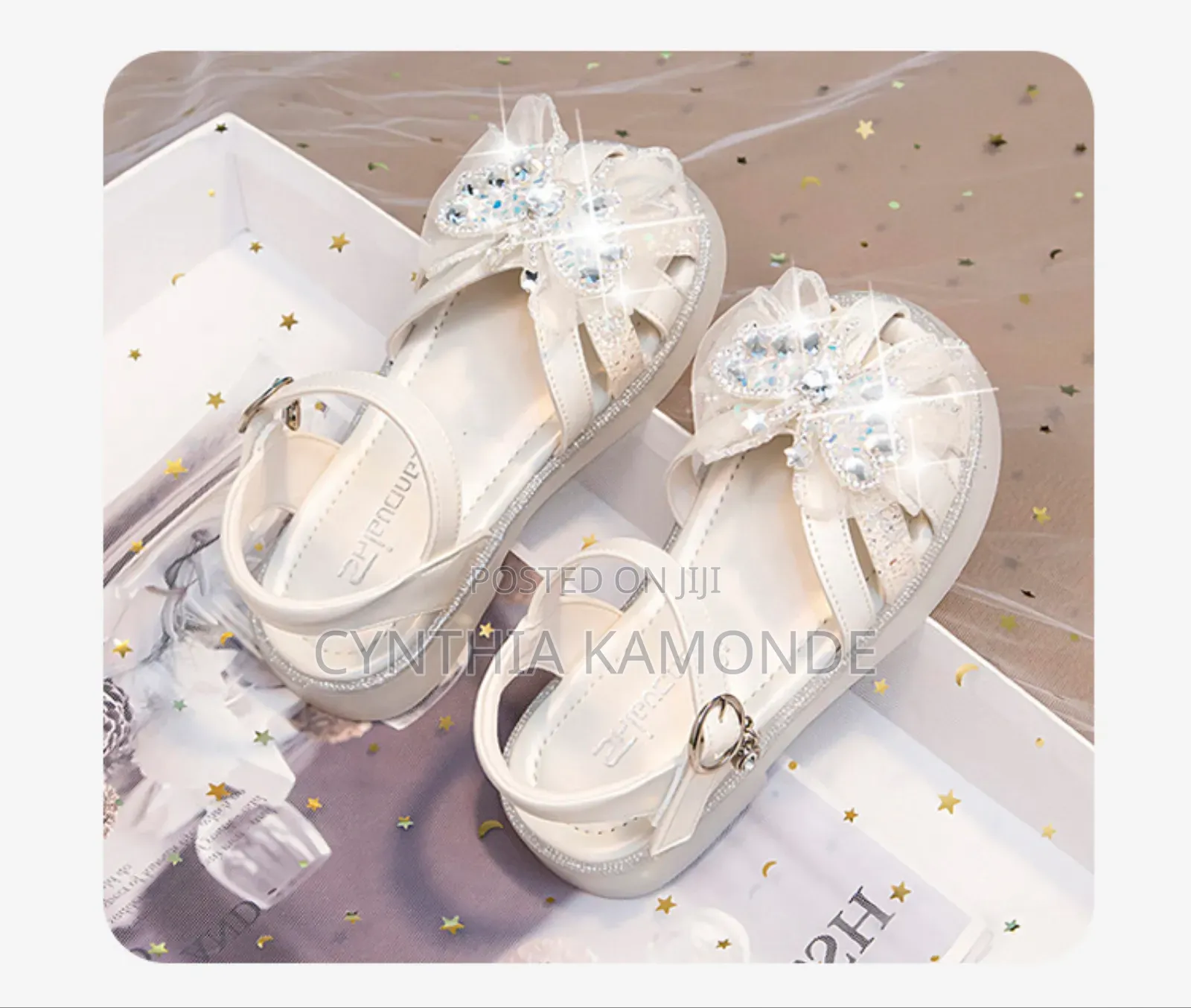Pink White Girls Shoes