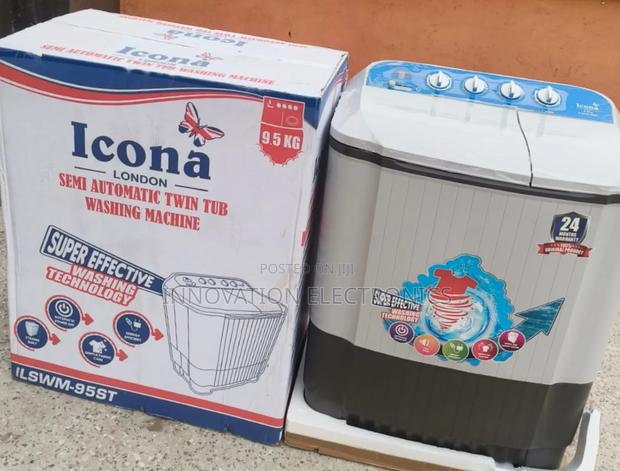 9.5kgs Icona Twin Tub Washing Machine